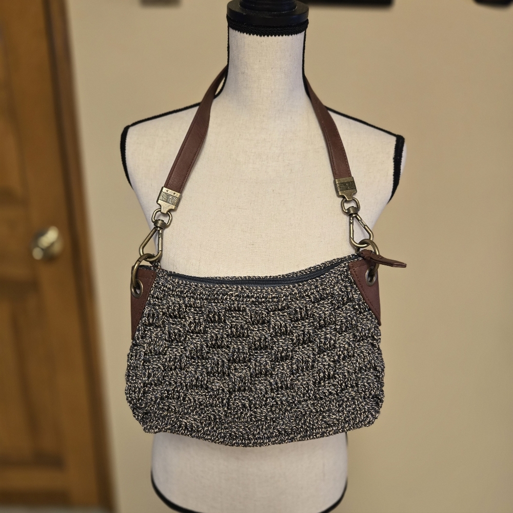 Saks Stylish Tweed Shoulder Bag - Picture 3 of 10